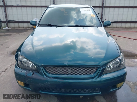 2001 Lexus IS with VIN JTHBD182710026748, listed as a IAAI auction lot 41887264 with 215,020 mi miles. Bid and sale history available at carsss.com. Image 12.