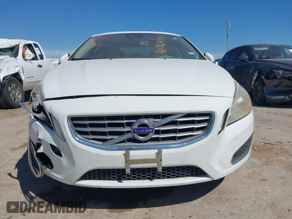 2012 Volvo S60 T5 with VIN YV1622FS5C2115706, listed as a IAAI auction lot 41864741 with 217,321 mi miles. Bid and sale history available at carsss.com. Image 12.