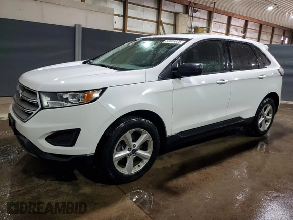 2018 Ford Edge SE z VIN 2FMPK3G97JBC39782, wystawiony jako Copart lot #53808625 z przebiegiem 146 172 mil mil oraz Czysty tytuł • Clean title. Historia ofert i sprzedaży dostępna na DreamBid. Obrazek 1.