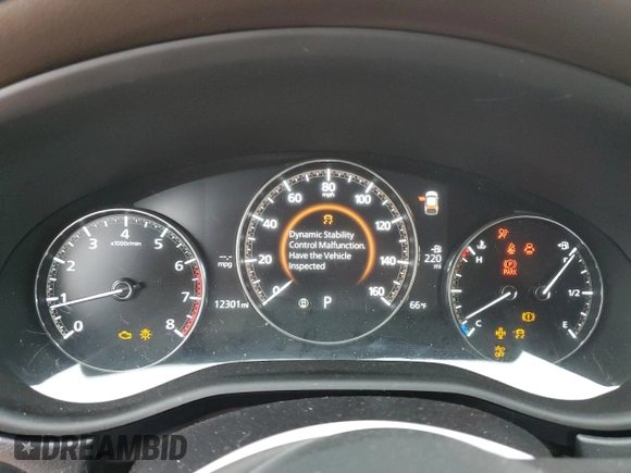 2023 Mazda CX-30 Premium Plus with VIN 3MVDMBEY4PM502466, listed as a Copart auction lot 81229714 with 12,301 mi miles and Salvage title. Bid and sale history available at DreamBid. Image 9.