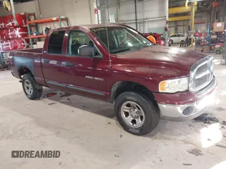 2002 Dodge 1500 with VIN 1D7HU18N82S574971, listed as a IAAI auction lot 41379318 with 104,218 mi miles. Bid and sale history available at carsss.com. Image 1.