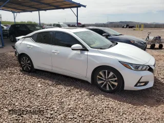 2021 Nissan Sentra SV with VIN 3N1AB8CV6MY243380, listed as a Copart auction lot 50844655 with 48,116 mi miles and Salvage Title. Bid and sale history available at DreamBid. Image 4.