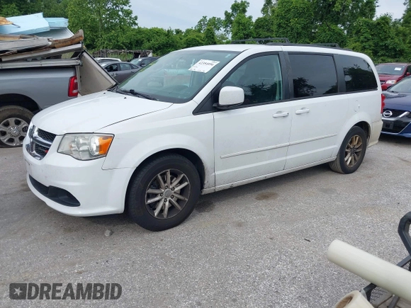 2014 Dodge Grand Caravan SXT z VIN 2C4RDGCG2ER181905, wystawiony jako IAAI lot #42354056 z przebiegiem 224 108 mil mil oraz . Historia ofert i sprzedaży dostępna na DreamBid. Obrazek 2.