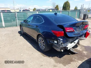 2020 Acura TLX w/Technology Pkg with VIN 19UUB1F51LA001890, listed as a IAAI auction lot 42046926 with 81,833 mi miles. Bid and sale history available at carsss.com. Image 3.