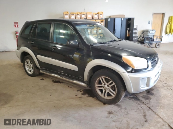 2001 Toyota RAV4 with VIN JTEGH20V110030345, listed as a Copart auction lot 64456775 with 35,539 mi miles and Salvage title. Bid and sale history available at DreamBid. Image 4.