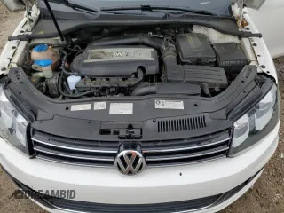 2013 Volkswagen Eos Komfort with VIN WVWBW8AH0DV003581, listed as a Copart auction lot 54498655 with 95,203 mi miles and Salvage Title. Bid and sale history available at DreamBid. Image 11.