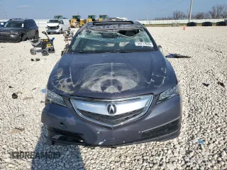 2017 Acura TLX with VIN 19UUB1F32HA003881, listed as a Copart auction lot 44217035 with 0 mi miles and Salvage Title. Bid and sale history available at carsss.com. Image 5.