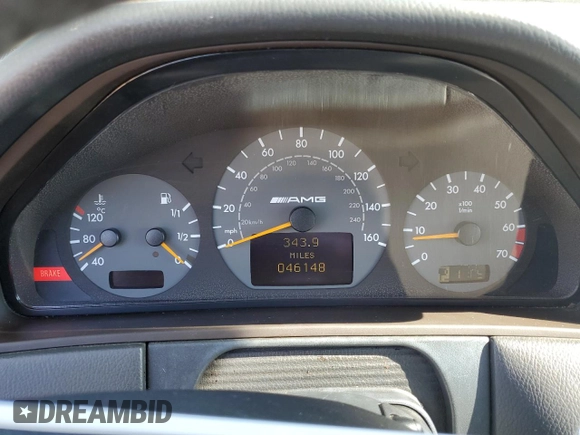 2001 Mercedes-Benz E with VIN WDBJF74J91B271089, listed as a Copart auction lot 49840085 with 46,148 mi miles and Clean Title. Bid and sale history available at DreamBid. Image 9.