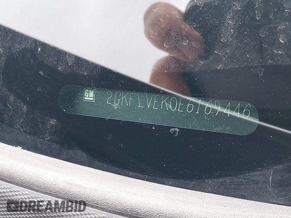 2014 GMC Terrain SLE with VIN 2GKFLVEK0E6169446, listed as a IAAI auction lot 41893227 with 63,200 mi miles and . Bid and sale history available at DreamBid. Image 9.
