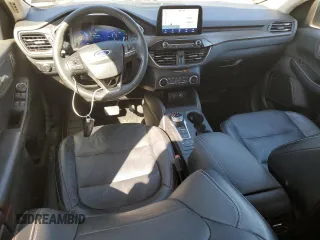 2020 Ford Escape Titanium Hybrid with VIN 1FMCU9DZ0LUC11478, listed as a Copart auction lot 50552275 with 105,561 mi miles and Salvage title. Bid and sale history available at DreamBid. Image 8.