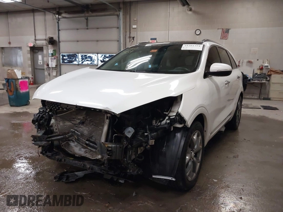2016 Kia Sorento SX with VIN 5XYPKDA51GG077698, listed as a IAAI auction lot 41501354 with 185,494 mi miles. Bid and sale history available at carsss.com. Image 6.