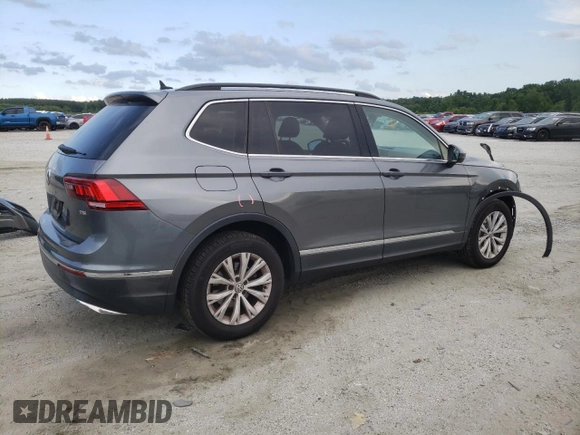 2018 Volkswagen Tiguan SEL with VIN 3VV3B7AX5JM125247, listed as a Copart auction lot 61404605 with 96,748 mi miles and Salvage title. Bid and sale history available at DreamBid. Image 3.