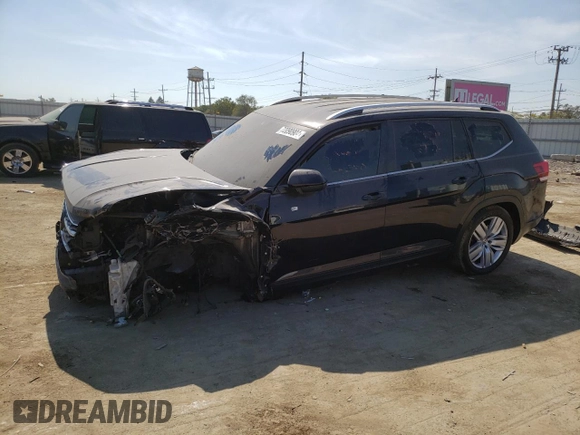2019 Volkswagen Atlas SE z VIN 1V2UR2CAXKC513442, wystawiony jako Copart lot #72090904 z przebiegiem 116 298 mil mil oraz Szkoda całkowita • Salvage title. Historia ofert i sprzedaży dostępna na DreamBid. Obrazek 1.
