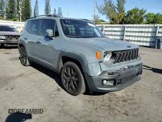 2018 Jeep Renegade Latitude with VIN ZACCJABB9JPG96898, listed as a Copart auction lot 50162435 with 79,578 mi miles and Salvage Title. Bid and sale history available at DreamBid. Image 12.