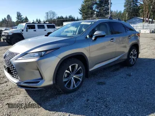 2021 Lexus RX with VIN 2T2HGMDA3MC060984, listed as a Copart auction lot 47040095 with 35,983 mi miles and Salvage Title. Bid and sale history available at carsss.com. Image 1.