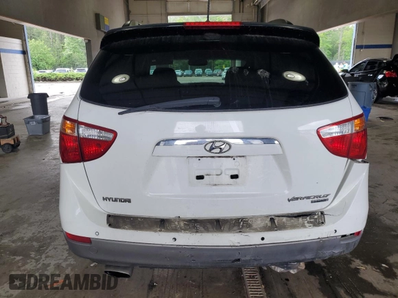2011 Hyundai Veracruz Limited with VIN KM8NU4CC7BU144868, listed as a Copart auction lot 56746675 with 171,479 mi miles and Salvage title. Bid and sale history available at DreamBid. Image 6.
