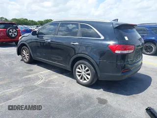 2017 Kia Sorento LX with VIN 5XYPG4A34HG276651, listed as a IAAI auction lot 41971527 with 122,640 mi miles. Bid and sale history available at carsss.com. Image 3.