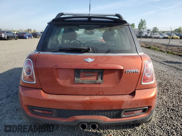 2012 MINI Hardtop S z VIN WMWSV3C54CTY17703, wystawiony jako Copart lot #54383085 z przebiegiem 60 494 mil mil oraz Szkoda całkowita • Salvage title. Historia ofert i sprzedaży dostępna na DreamBid. Obrazek 6.