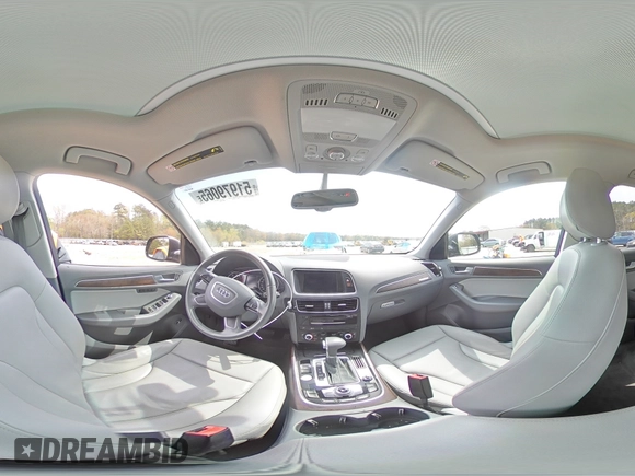 2014 Audi Q5 Premium Plus with VIN WA1LFAFP7EA125868, listed as a Copart auction lot 51979065 with 117,756 mi miles and Salvage title. Bid and sale history available at DreamBid. Image 14.