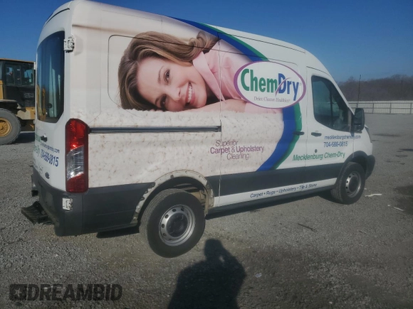 2017 Ford Transit with VIN 1FTYR1CM1HKB07796, listed as a Copart auction lot 42052045 with 143,766 mi miles and Salvage Title. Bid and sale history available at DreamBid. Image 3.