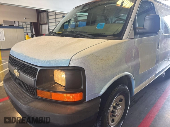 2011 Chevrolet Express Cargo with VIN 1GCWGFCA2B1173903, listed as a IAAI auction lot 42796147 with 110,763 mi miles and . Bid and sale history available at DreamBid. Image 22.