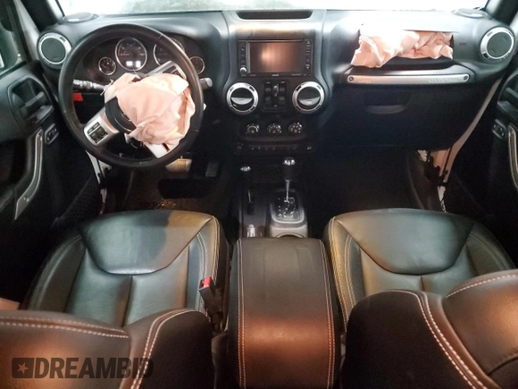 2017 Jeep Wrangler Unlimited Rubicon Recon with VIN 1C4HJWFG9HL543266, listed as a Copart auction lot 87771705 with 50,223 mi miles and Salvage title. Bid and sale history available at DreamBid. Image 8.