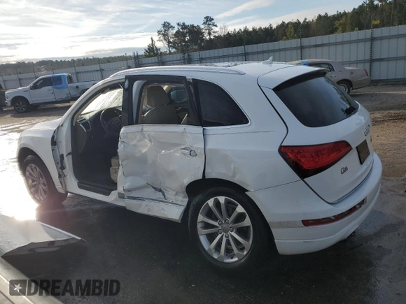 2017 Audi Q5 Premium with VIN WA1C2AFP3HA006814, listed as a Copart auction lot 81923714 with 105,235 mi miles and Salvage Title. Bid and sale history available at carsss.com. Image 2.