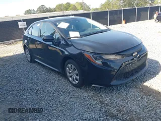 2022 Toyota Corolla LE with VIN JTDEPMAE0NJ207606, listed as a IAAI auction lot 41958548 with 92,073 mi miles. Bid and sale history available at carsss.com. Image 1.