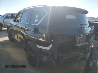 2016 Infiniti QX80 with VIN JN8AZ2NE4G9121795, listed as a Copart auction lot 69585904 with 158,465 mi miles and Salvage Title. Bid and sale history available at carsss.com. Image 2.