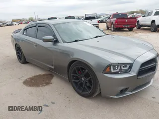 2012 Dodge Charger SXT with VIN 2C3CDXHG8CH244592, listed as a IAAI auction lot 41548991 with 116,855 mi miles. Bid and sale history available at carsss.com. Image 1.