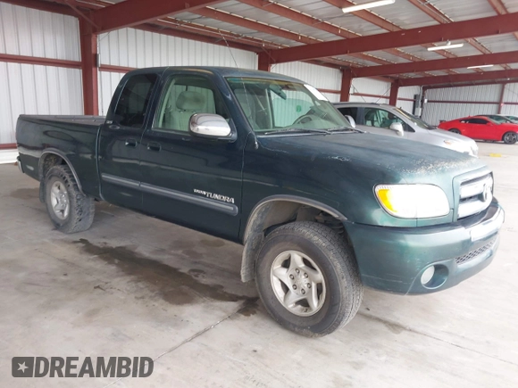 2003 Toyota Tundra SR5 with VIN 5TBRT34133S345035, listed as a IAAI auction lot 41700784 with 372,478 mi miles and . Bid and sale history available at DreamBid. Image 1.