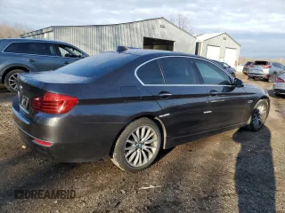 2015 BMW 5 Series 528i xDrive with VIN WBA5A7C51FG142972, listed as a Copart auction lot 80717684 with 171,030 mi miles and Clean Title. Bid and sale history available at carsss.com. Image 3.