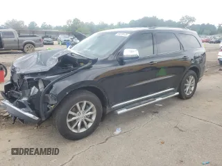 2017 Dodge Durango SXT with VIN 1C4RDHAGXHC838598, listed as a Copart auction lot 56819135 with 132,161 mi miles and Salvage title. Bid and sale history available at DreamBid. Image 1.