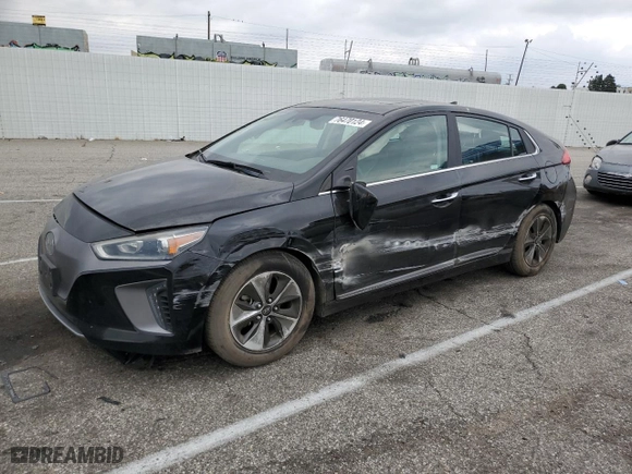 2019 Hyundai Ioniq Electric Limited with VIN KMHC05LH6KU032986, listed as a Copart auction lot 76470124 with 68,797 mi miles and Salvage Title. Bid and sale history available at carsss.com. Image 1.