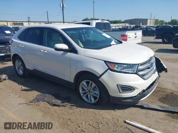 2016 Ford Edge SEL z VIN 2FMPK3J81GBC06446, wystawiony jako IAAI lot #42014098 z przebiegiem 57 751 mil mil oraz . Historia ofert i sprzedaży dostępna na DreamBid. Obrazek 1.