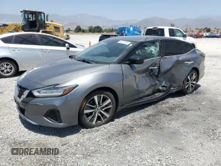 2019 Nissan Maxima SR z VIN 1N4AA6AV6KC376031, wystawiony jako Copart lot #62320765 z przebiegiem 49 199 mil mil oraz Szkoda całkowita • Salvage title. Historia ofert i sprzedaży dostępna na DreamBid. Obrazek 1.
