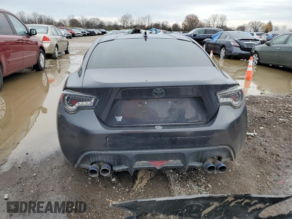 2017 Toyota 86 with VIN JF1ZNAA14H8710804, listed as a Copart auction lot 82204944 with 125,507 mi miles and Salvage Title. Bid and sale history available at carsss.com. Image 6.