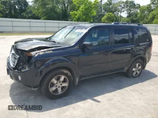 2009 Honda Pilot EX-L z VIN 5FNYF48599B041525, wystawiony jako Copart lot #56838085 z przebiegiem 212 817 mil mil oraz Szkoda całkowita • Salvage title. Historia ofert i sprzedaży dostępna na DreamBid. Obrazek 1.