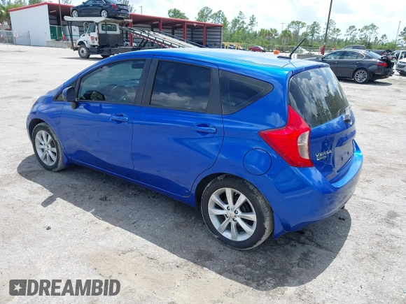 2014 Nissan Note SV z VIN 3N1CE2CP5EL378749, wystawiony jako IAAI lot #42515712 z przebiegiem 140 816 mil mil oraz . Historia ofert i sprzedaży dostępna na DreamBid. Obrazek 3.