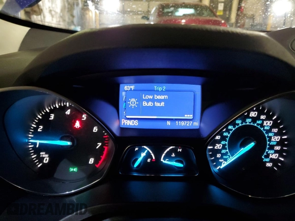 2013 Ford Escape SE with VIN 1FMCU0GXXDUB63771, listed as a Copart auction lot 49611075 with 119,727 mi miles and Salvage Title. Bid and sale history available at carsss.com. Image 9.