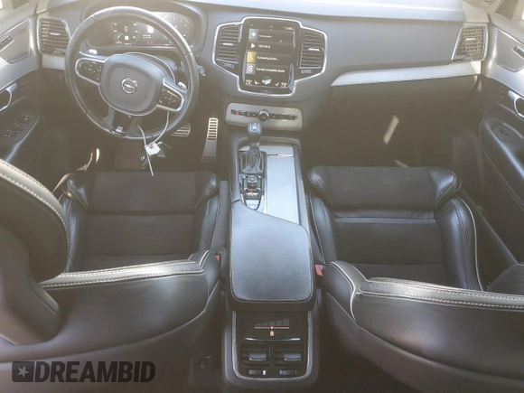 2018 Volvo XC90 R-Design with VIN YV4A22PM4J1214131, listed as a Copart auction lot 83677484 with 144,973 mi miles and Salvage Title. Bid and sale history available at carsss.com. Image 8.