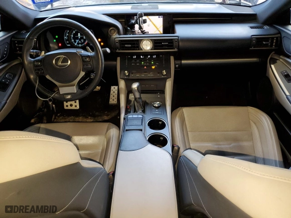 2015 Lexus RC 350 with VIN JTHHE5BC0F5001880, listed as a Copart auction lot 78278324 with 90,325 mi miles and Salvage Title. Bid and sale history available at carsss.com. Image 8.