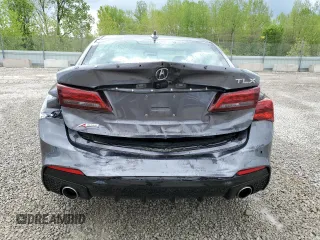 2019 Acura TLX w/A-Spec Pkg with VIN 19UUB2F66KA006855, listed as a Copart auction lot 53539355 with 65,236 mi miles and Salvage Title. Bid and sale history available at carsss.com. Image 6.