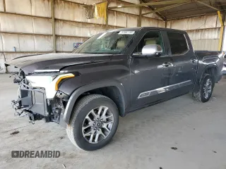 2024 Toyota Tundra 1794 Edition with VIN 5TFMA5DB7RX134340, listed as a Copart auction lot 52682195 with 29,271 mi miles and Salvage title. Bid and sale history available at DreamBid. Image 1.
