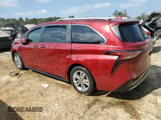 2022 Toyota Sienna Platinum z VIN 5TDESKFC3NS064258, wystawiony jako Copart lot #75260414 z przebiegiem Nie podano mil oraz Szkoda całkowita • Salvage title. Historia ofert i sprzedaży dostępna na DreamBid. Obrazek 2.