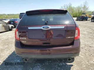 2011 Ford Edge Limited with VIN 2FMDK3KC3BBA70352, listed as a Copart auction lot 53895305 with 173,868 mi miles and Salvage title. Bid and sale history available at DreamBid. Image 6.