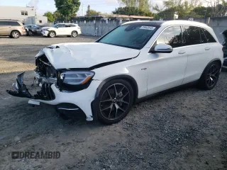2021 Mercedes-Benz GLC with VIN W1N0G6EB5MF954098, listed as a Copart auction lot 73542812 with 13,098 mi miles. Bid and sale history available at carsss.com. Image 1.