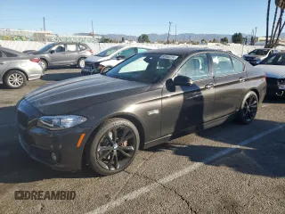 2014 BMW 5 Series 535i xDrive with VIN WBA5B3C55ED293030, listed as a Copart auction lot 80950224 with 163,016 mi miles and Salvage Title. Bid and sale history available at carsss.com. Image 1.