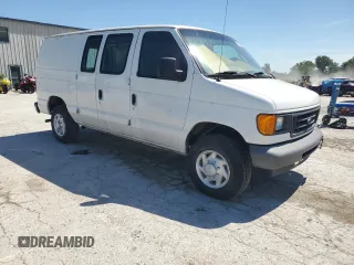 2007 Ford Econoline Cargo Commercial with VIN 1FTNE24W27DA89008, listed as a Copart auction lot 63092705 with 132,447 mi miles and Clean title. Bid and sale history available at DreamBid. Image 4.