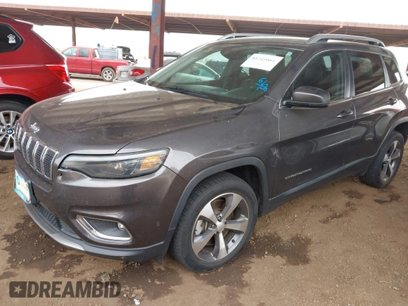 2021 Jeep Cherokee Limited with VIN 1C4PJLDX2MD187065, listed as a IAAI auction lot 41729812 with 71,470 mi miles and . Bid and sale history available at DreamBid. Image 17.